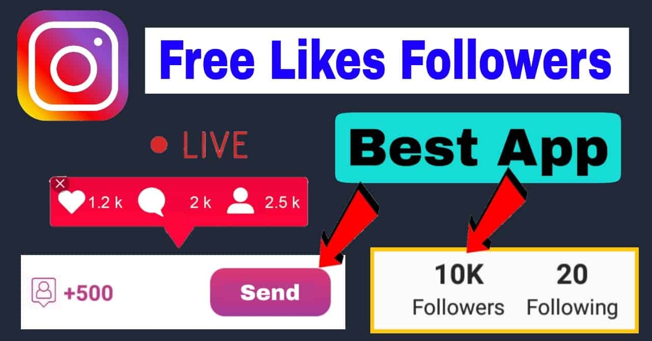 Free Likes Followers Instagram-100% Real Every second